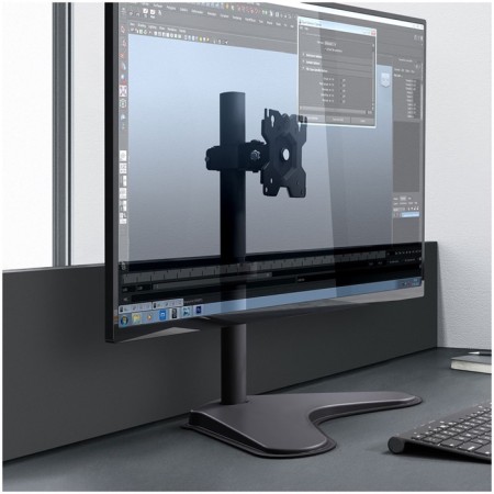 Bracket for monitor 13 "-34" Table, Onkron D101FS, Black-2