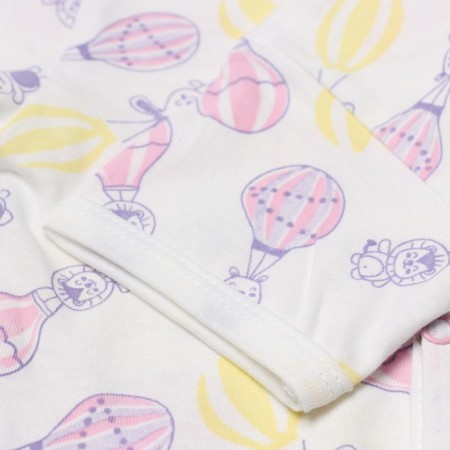 Body with short sleeve "balloon", pink color, height 62 cm-2