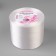 Satin tape, 75 mm × 23 ± 1 m, white color No. 01