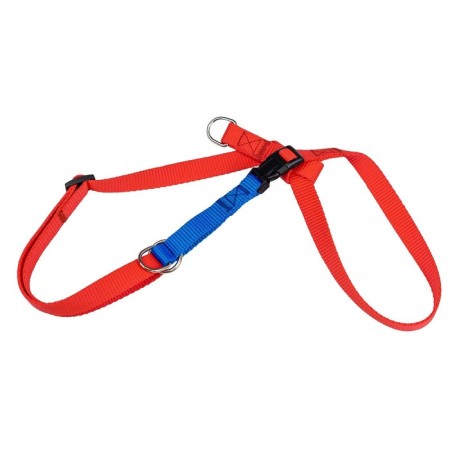 Nylon cable correcting with the side ring, m OG 49-64cm, red