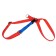 Nylon cable correcting with the side ring, m OG 49-64cm, red