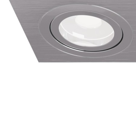 The built-in lamp Technical DL024-2-03S, GU10, 3x50 W, 92x256x60 mm, silver-4