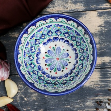 Rishtan ceramics "flowers" 15.5 cm, small, mix-5