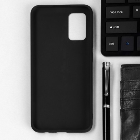 TFN case for Samsung A02S, Silicone, Black-1
