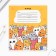 Notebook in a cage 24 sheet A5, on the paper clip “September 1: Corgi”, covered cardboard, 5 types of mix