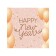 Organizer in a bath on suction cups “Festive congratulations on NG”, for storing toys and trifles, size 33x39 cm