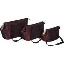 Transferesk bag No. 3, taffeta, 62 x 27 x 31 cm, mix of flowers