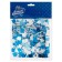 Confetti for the balloon foil square, blue mix, metallic, 1 cm, 50 g