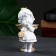 Figure "Angel with Flower" 8x7x14cm