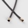 Tip for the cord, d = 5 mm, 4 pcs, the color of the gold