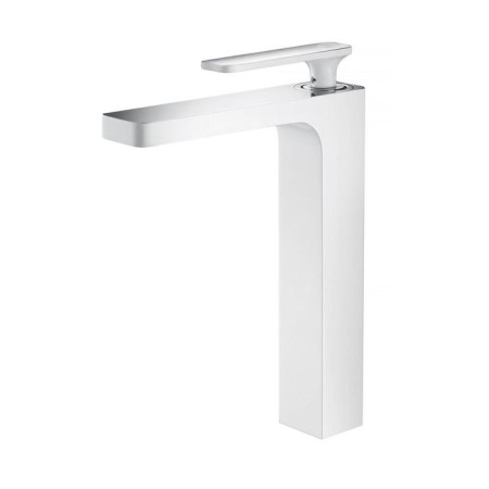 Timo Torne 4311/00-16F sink mixer, single-leaf, chrome/white