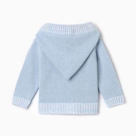 Jumper knitted baby I am a height of 80-86 cm, blue-3