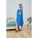 Female suit, size 54, blue color
