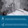 Santek Nico Bath mixer, long spout, with accessories, chrome