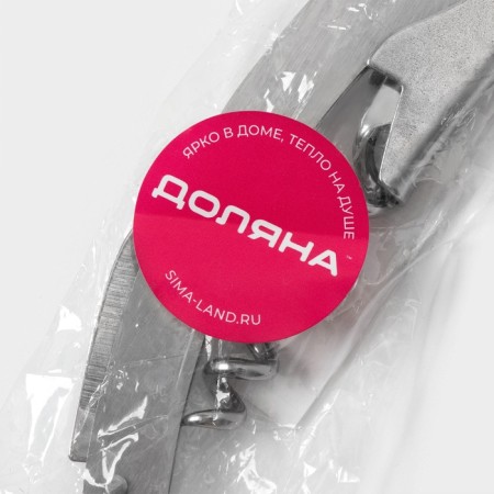 Coroner of the folding shares "Easiness", 11 cm, silver color-6