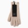 Women's gloves MIST with fingers, rr 25cm, milk