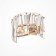 Bra Maytoni Mod043WL-01G, 1CHE14, 60W, 25.6x15.3x16 cm, color gold