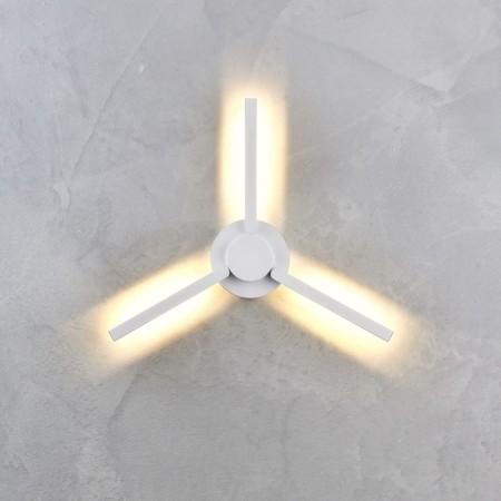 LED lamp 1665 Techno, IP54, 3000K, 9 W, white color