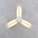 LED lamp 1665 Techno, IP54, 3000K, 9 W, white color