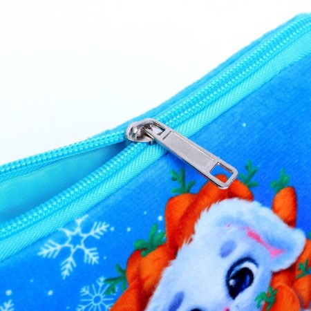 New Year's children's bag "Bunny in carrots", 18 × 16 cm, for the New Year-4