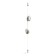 Jungle E14 2x40W tensioning floor lamp