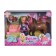 Doll "Evy" 12 cm, set with a pregnant horse