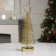 LED figure "Flower tree" 8 × 30 × 8 cm, metal, batteries AAAX3 (not in the kit), glow warm white