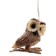 Decorative suspension "Owl" 11.5 × 12 × 12.5 cm