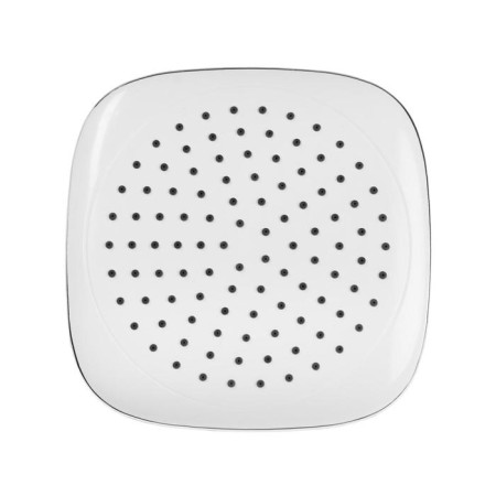 Stationary watering can Zein Z019, plastic, square with rounded corners, 1 mode, white/chromium-3