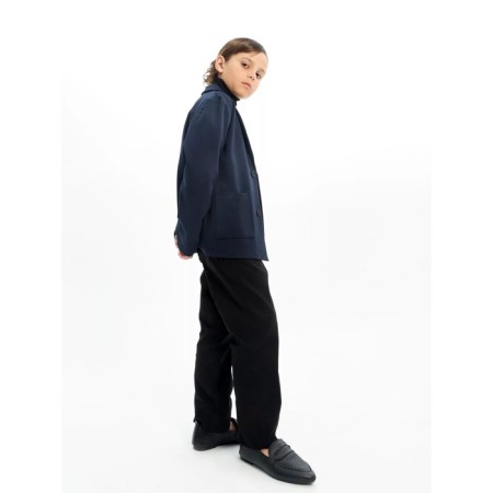 Jacket for a boy, height 134 cm, blue color-9