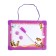 Magnetic drawing board with a marker-stitch and 2 magnets, MIX color