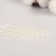 Baby cotton sticks 2B1 Mama Lubby with a spatula, 180 pcs.