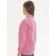Sweatshirt for girls, height 122 cm, coral color