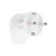 Corner fork, 10a, without salary, 220v, white