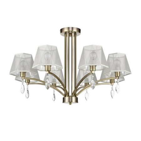 Sinfonia chandelier, 8x40W E14, bronze color