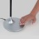 Warban table lamp, 5W LED, 6500K, 500LM, silver color