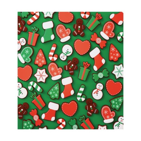 A set of napkins for setting the table "Gingerbreads", rectangular, size 32x46 cm, 4 pcs-2