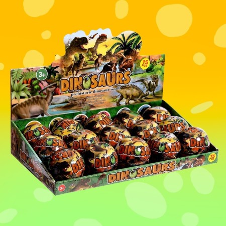 Игрушка-сюрприз в шаре «Мир динозавров»-13