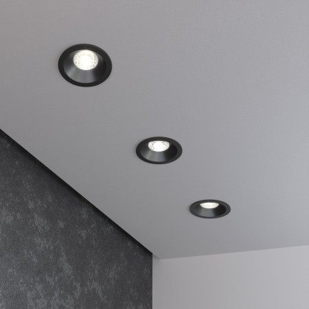 Introduced LED LED Elektrostandard, Lin, 78x78x68 mm, 7W, LED, 560LM, 4200K, black color black-2