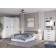 Fusion mirror, 600 × 20 × 800 mm, white color