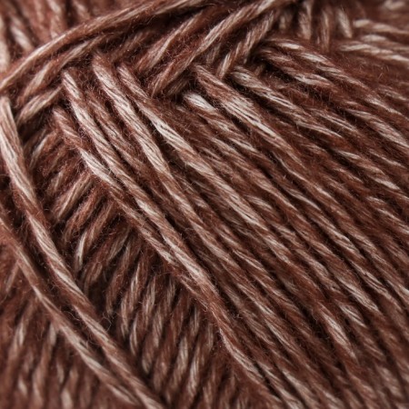 Yarn "Denim Washed" 30% acrylic 70% cotton 130m/50g (917 brown)-2