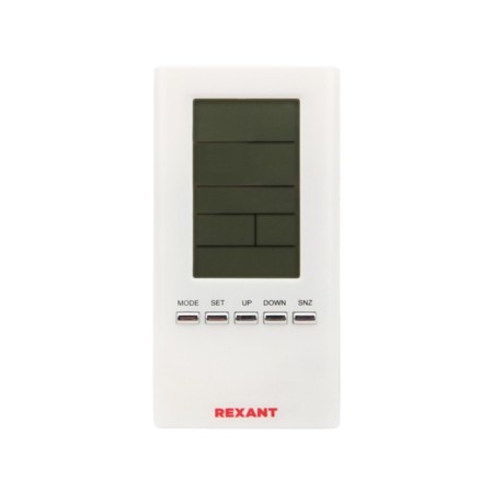 Rexant S3331SC weather station, room-liner, remote sensor, white-3