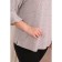 Female jumper, size 52, gray color