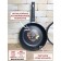 The pan -deep panoiro chief, a removable handle, with a lid, cast aluminum, d = 24 cm