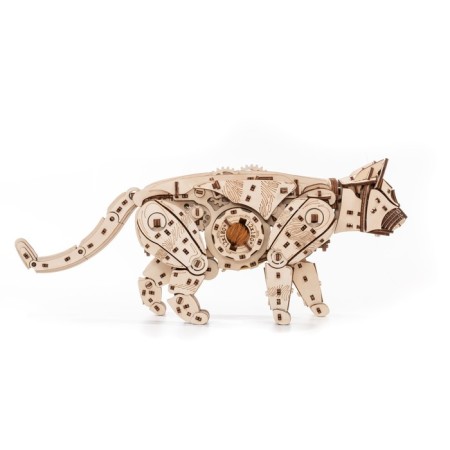 Mechanical team model, wooden designer "Cat (cat)"-2