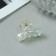 Hair crab "Avanti" (set of 6 pcs) loops, 2.5 cm, transparent