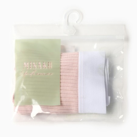 Panties of Brazilian Minaku Rubber Size 40-42, beige color-4