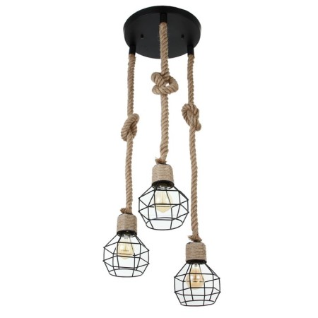 Lamp Bayerlux 2605/3 E27 40W Black 30x30x19-119 cm