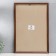Photo frame plastic 30x45 cm, dark tree (plastic screen)