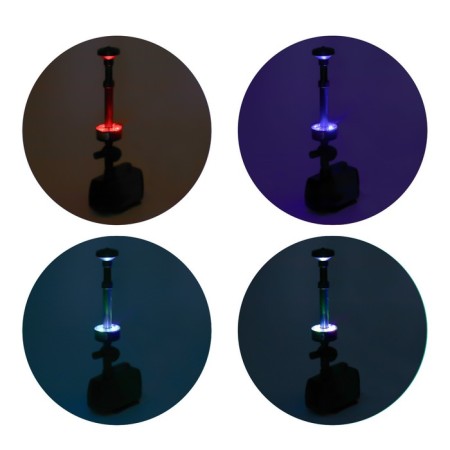 Garden Fountain with LED-10000FP backlight, 100 W, h = 6 m, 6500 l/h, 30 LED lamp, cable 5 m-4